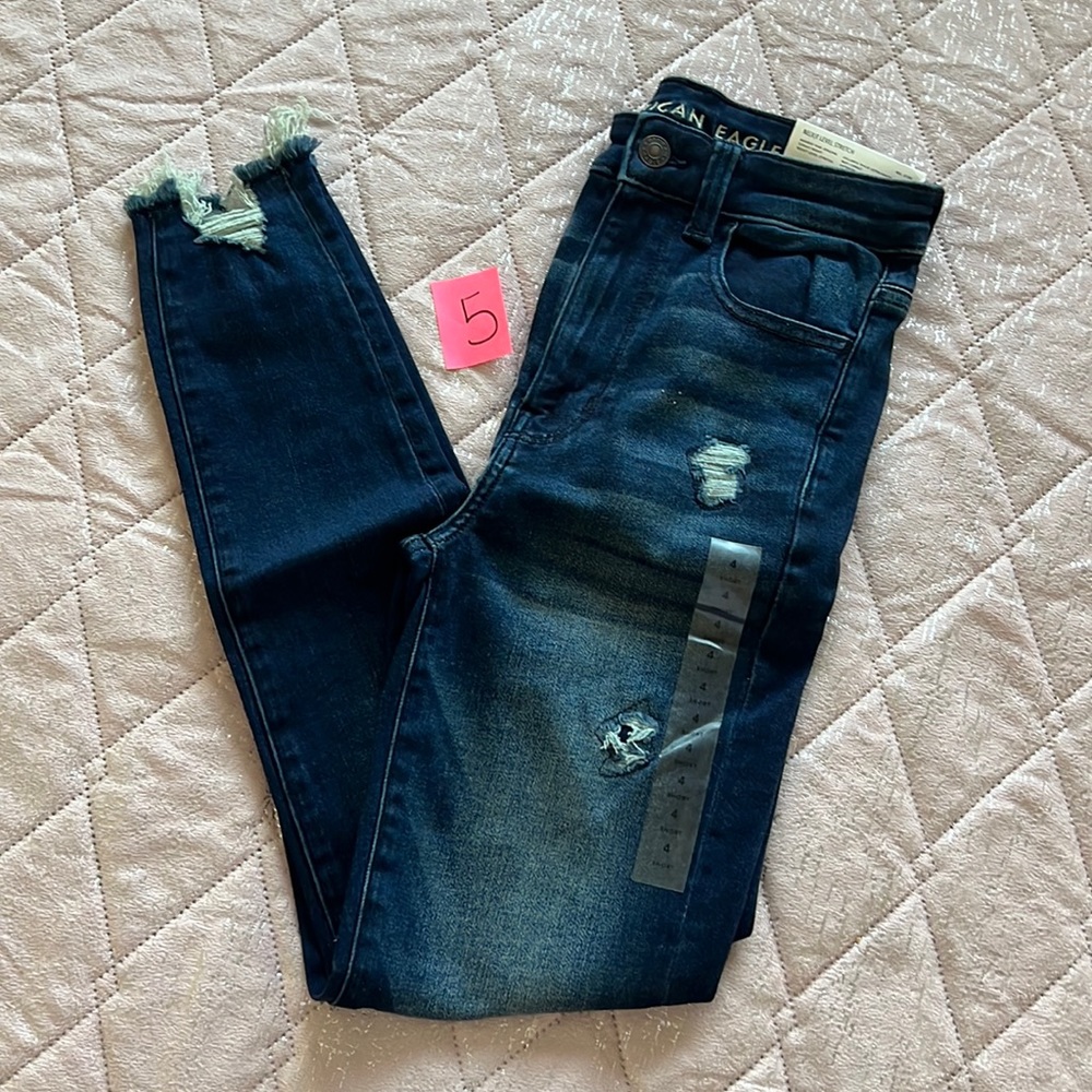 AEO highest rise jegging